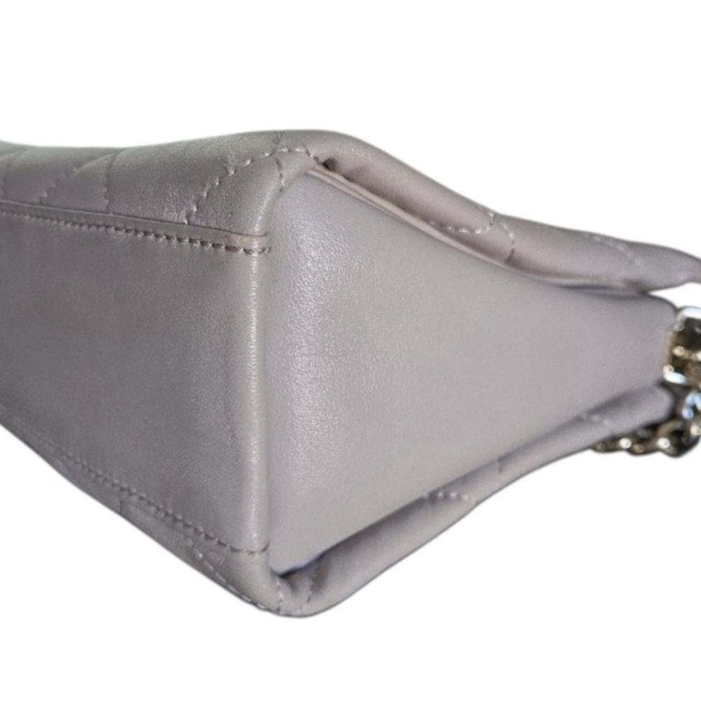 kate spade Quilted Leather Chain Shoulder Bag in Light Pink - Picture 6 of 14